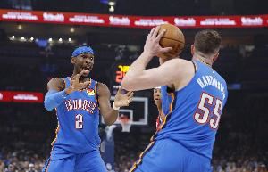 客战快船!雷霆首发:亚历山大/华莱士/多特/霍姆格伦/哈滕